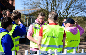 Mitarbeiter der NE3 der lünecom