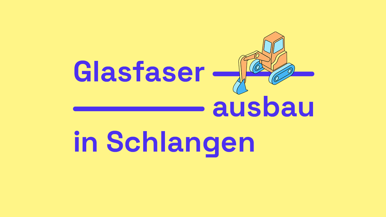 Glasfaserausbau in Schlangen