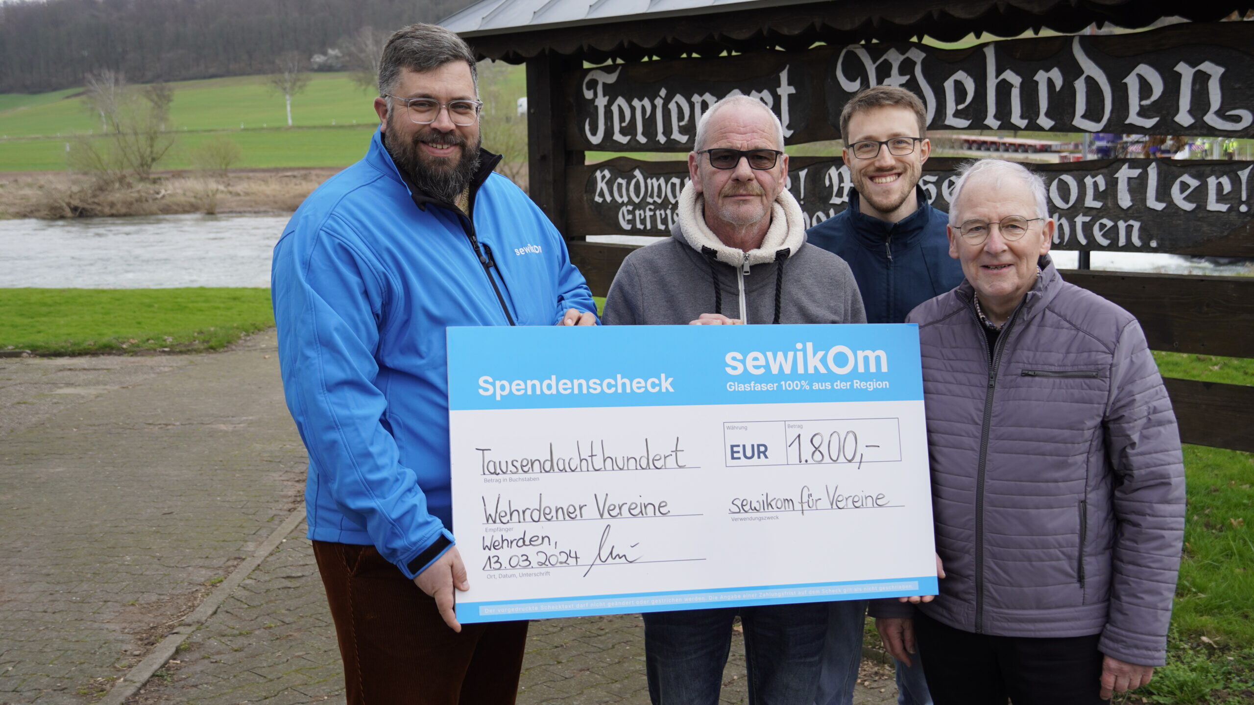 Spendenaktion „sewikom für Vereine“